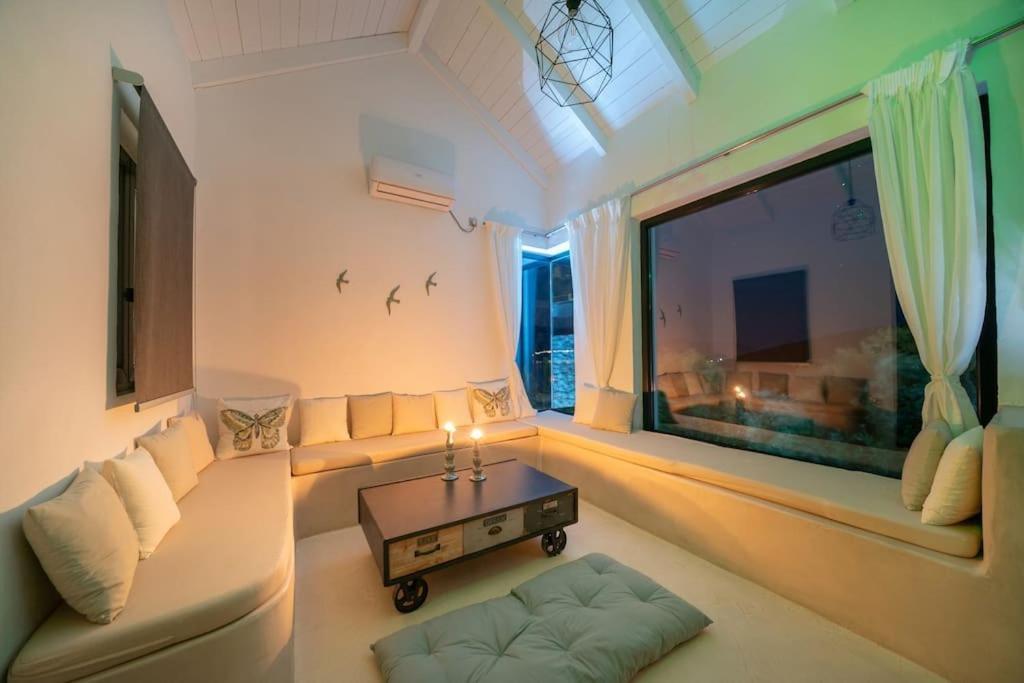Villa Elisabeth Sea View Private Pool Fiskardo Kefalonia Katsaráta Eksteriør bilde