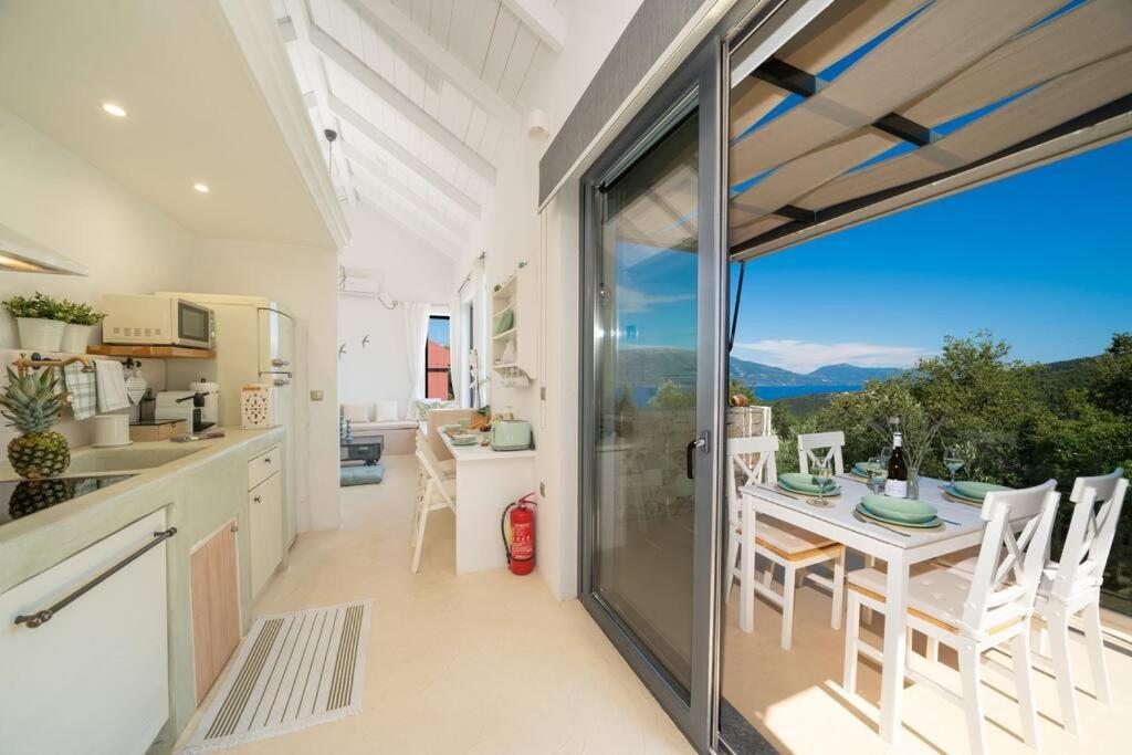 Villa Elisabeth Sea View Private Pool Fiskardo Kefalonia Katsaráta Eksteriør bilde