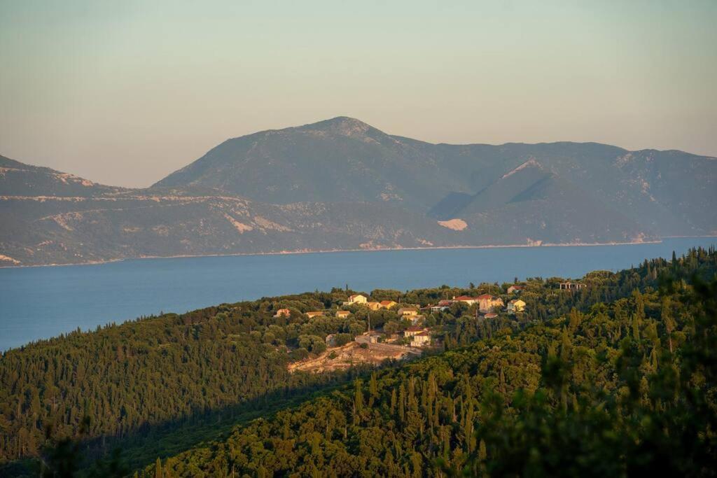 Villa Elisabeth Sea View Private Pool Fiskardo Kefalonia Katsaráta Eksteriør bilde