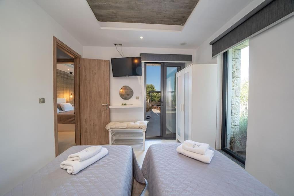 Villa Elisabeth Sea View Private Pool Fiskardo Kefalonia Katsaráta Eksteriør bilde