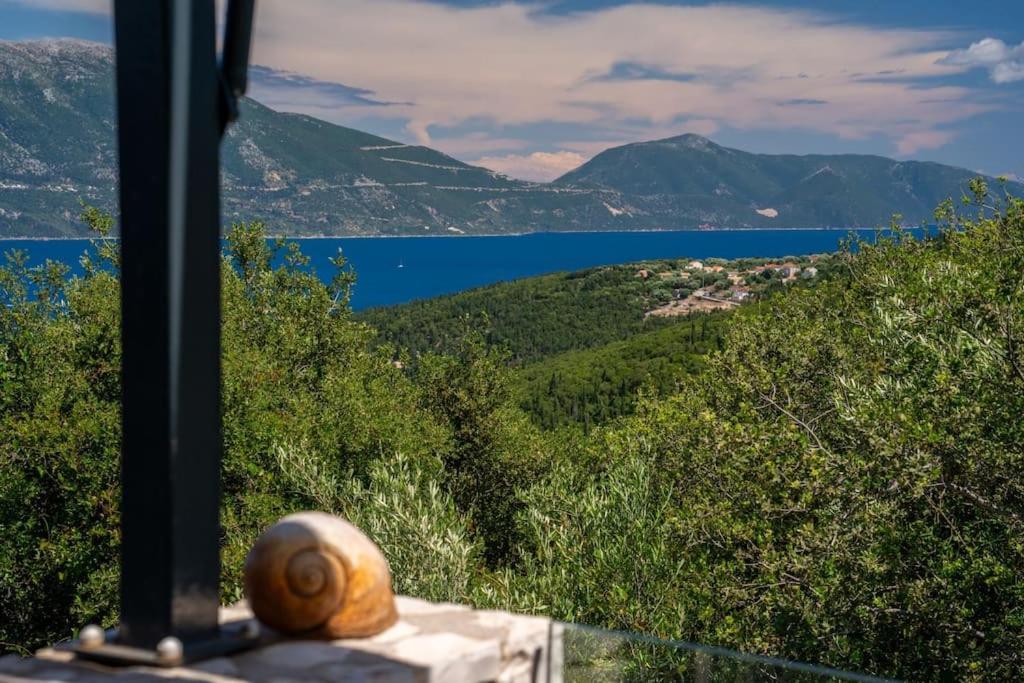 Villa Elisabeth Sea View Private Pool Fiskardo Kefalonia Katsaráta Eksteriør bilde