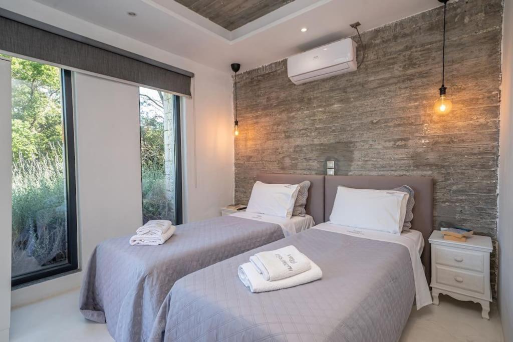 Villa Elisabeth Sea View Private Pool Fiskardo Kefalonia Katsaráta Eksteriør bilde
